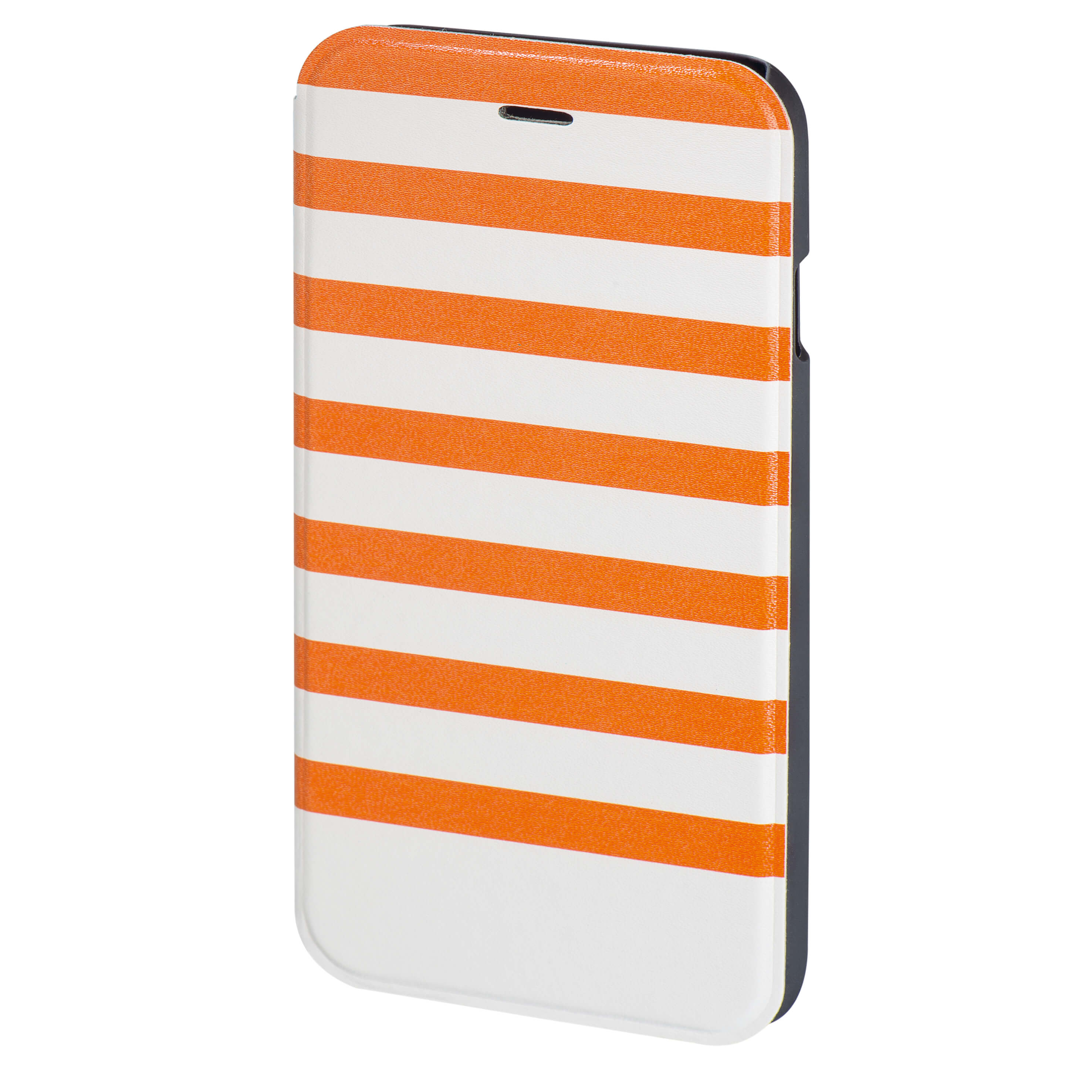 hama-hama-planboksvaska-designline iPhone6/6S Stripe Orange/Vit